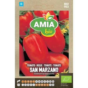 Seminte bio de tomate San Marzano 0,3 grame Amia